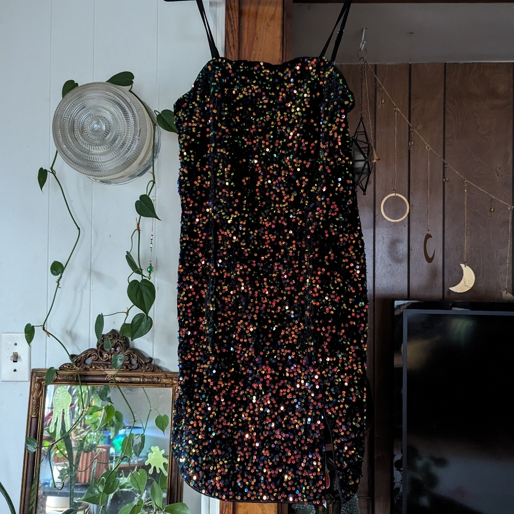 Nwt velvet dress